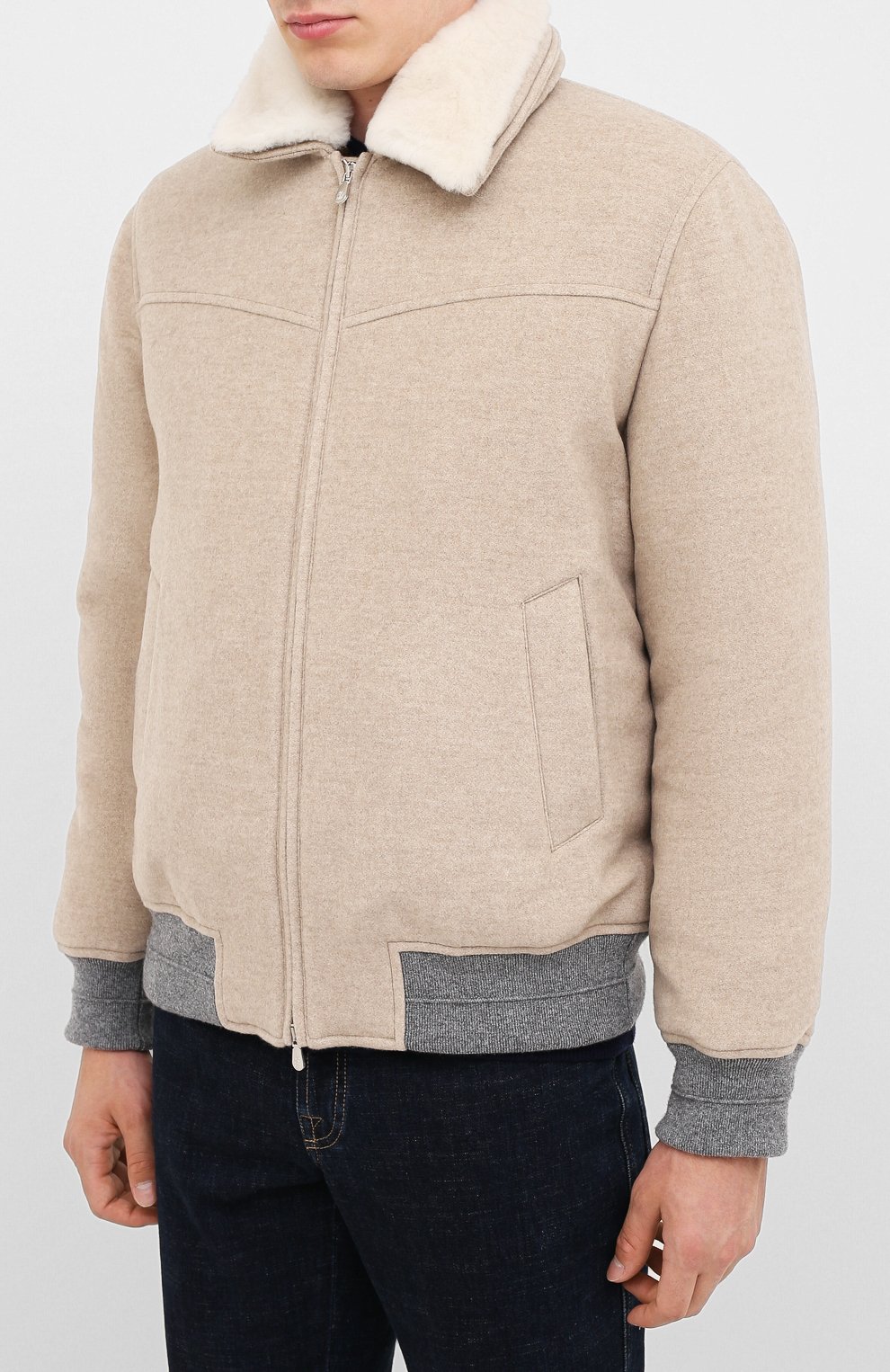 Кашемировый бомбер BRUNELLO CUCINELLI, арт. MT4976426, фото 3