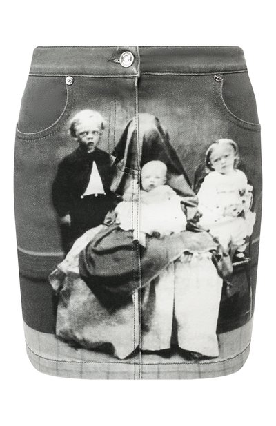 Джинсовая юбка BURBERRY, арт. 8016963, фото 1