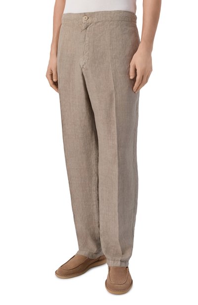 Льняные брюки INLINUM, арт. JEAN 19/TR0PEA, фото 3