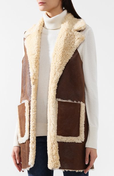 Жилет из овчины POLO RALPH LAUREN, арт. 211732567, фото 3