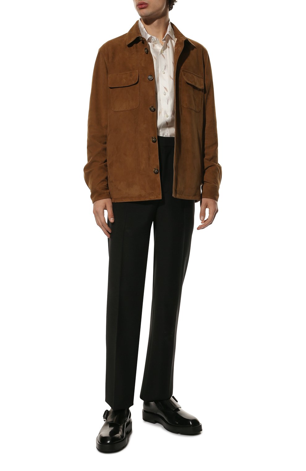 Замшевая куртка-рубашка LORO PIANA, арт. FAL6174, фото 2