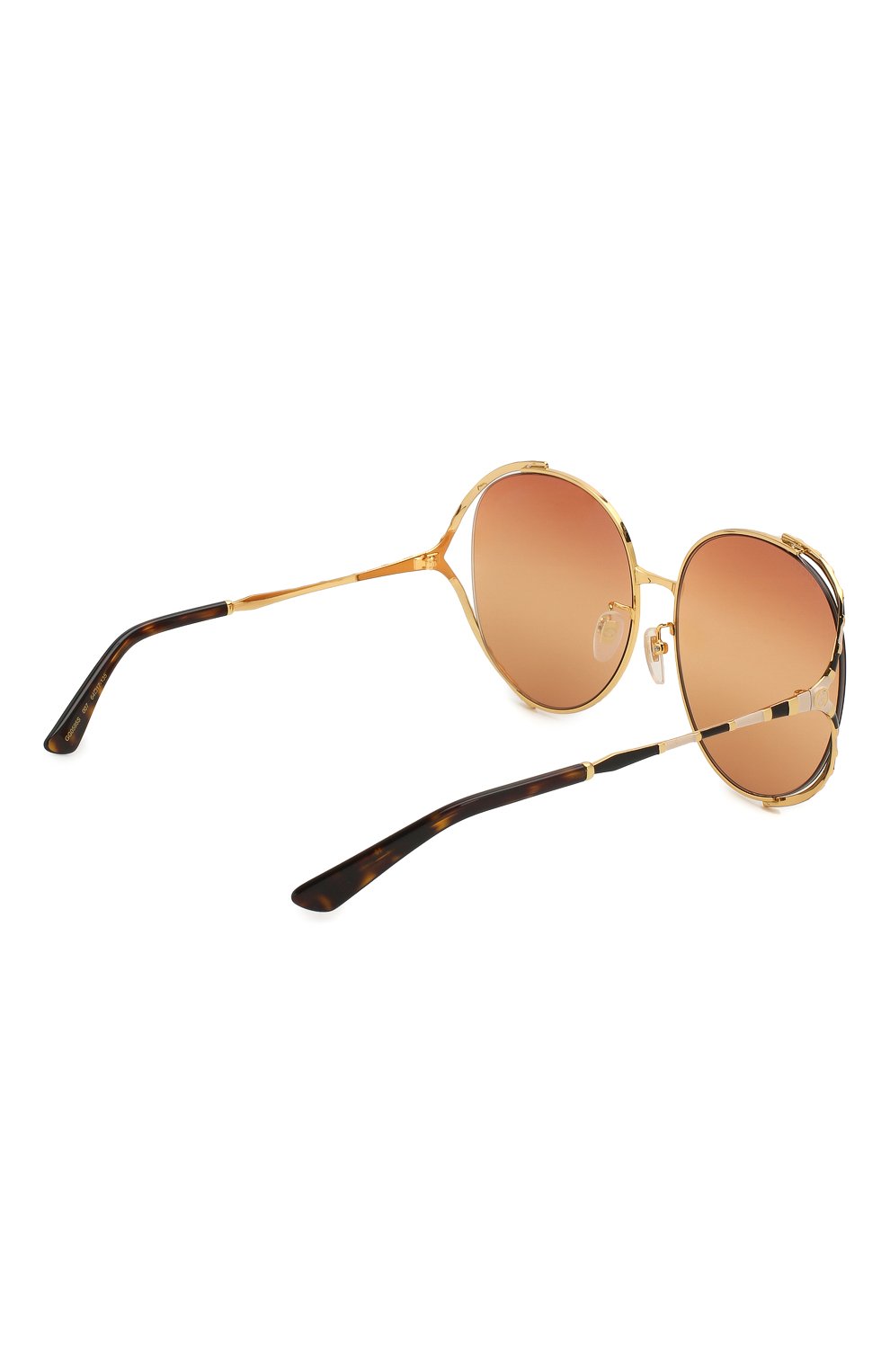 Солнцезащитные очки GUCCI коричневого цвета по цене 28850 руб., арт. GG0595 007, фото 4 Солнцезащитные очки GUCCI, арт. GG0595 007, фото 4