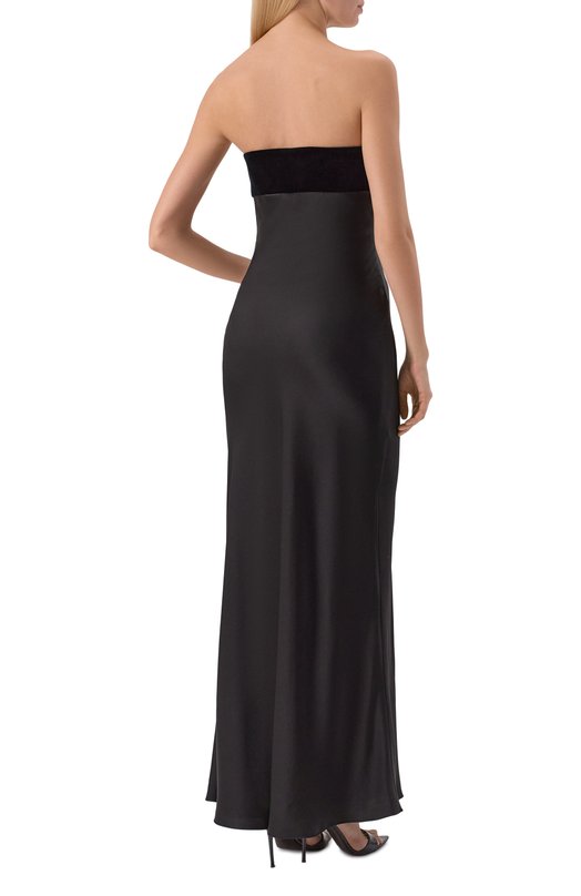 Комбинированное платье Max Mara Studio BAIA Чёрный  BAIA Фото 3