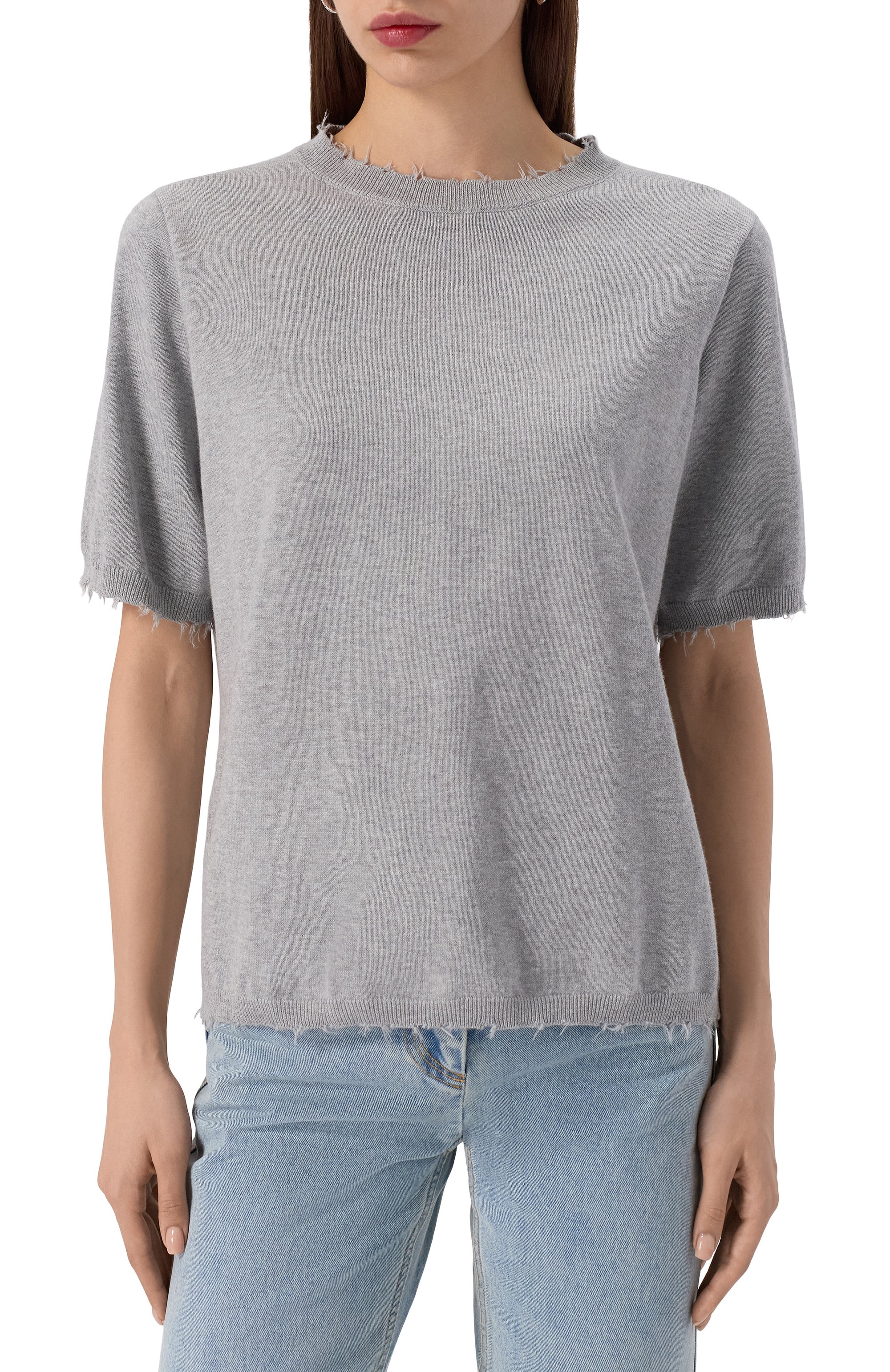 Пуловер из хлопка и кашемира ADDICTED, арт. MK2404C, фото 3