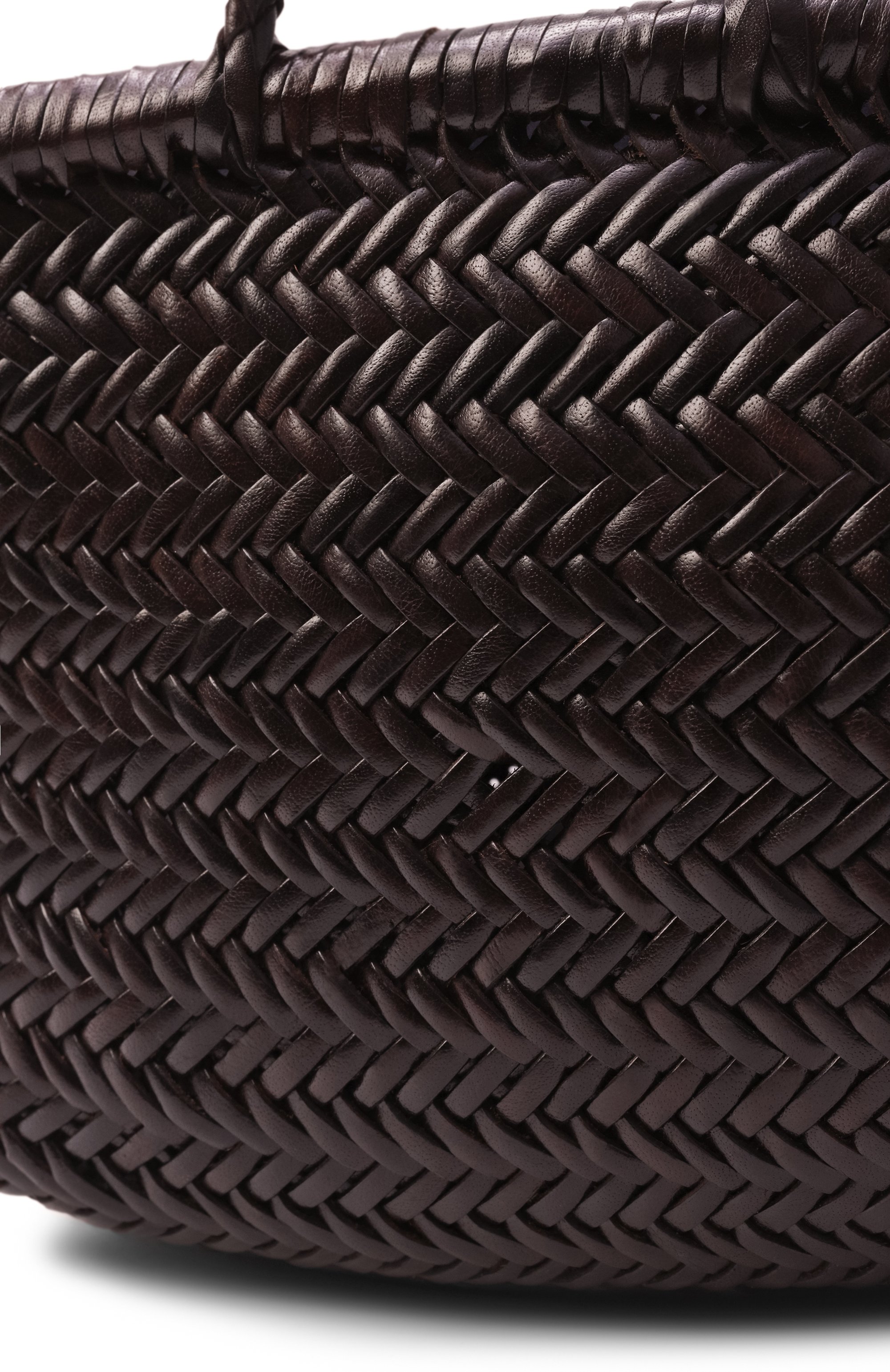 Сумка-тоут triple jump small DRAGON DIFFUSION темно-коричневого цвета по цене 38950 руб., арт. 8811, фото 6 Сумка-тоут triple jump small DRAGON DIFFUSION, арт. 8811, фото 6