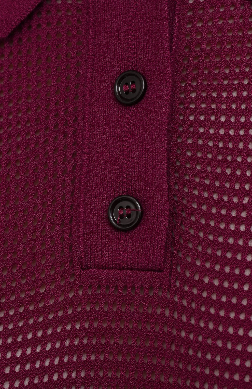 Поло из вискозы DRIES VAN NOTEN, арт. 211-11217-2700, фото 5