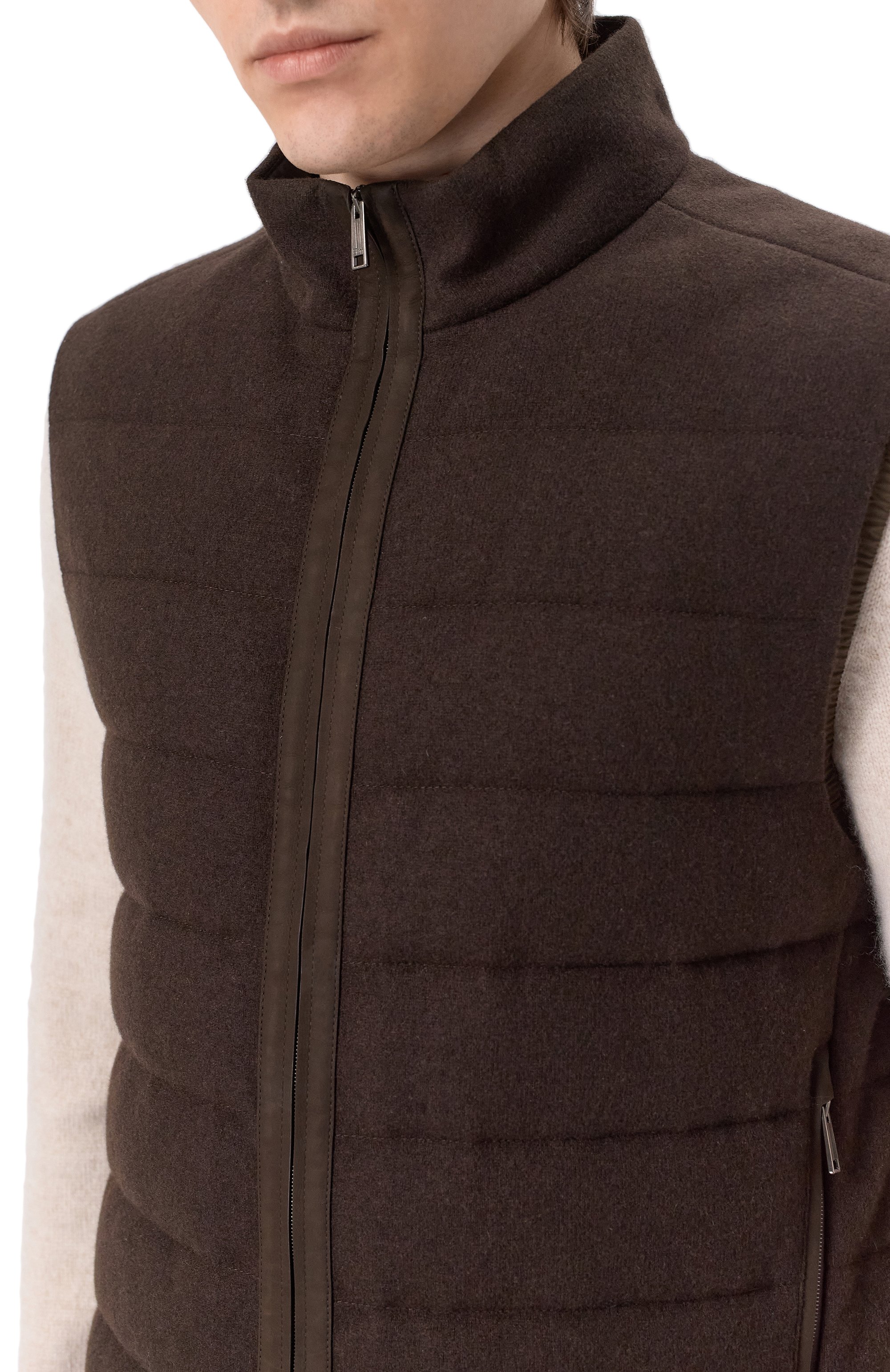 Пуховый жилет ZEGNA, арт. E105/UET48A8, фото 5