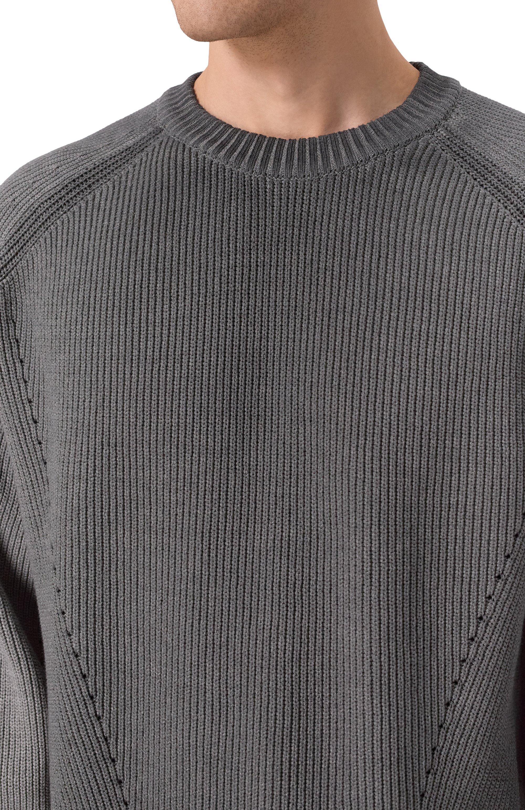 Хлопковый свитер JUUN.J, арт. JC5351P113, фото 5