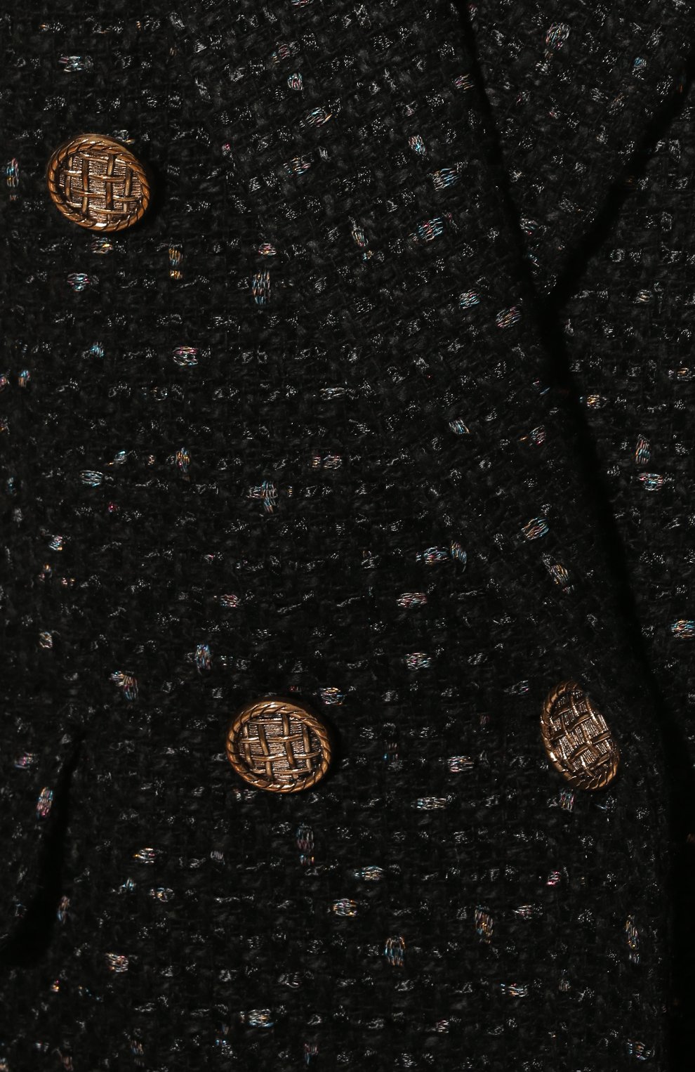 Жакет из вискозы SEVEN LAB черного цвета по цене 28350 руб., арт. JK tw pearl black, фото 5 Жакет из вискозы SEVEN LAB, арт. JK tw pearl black, фото 5