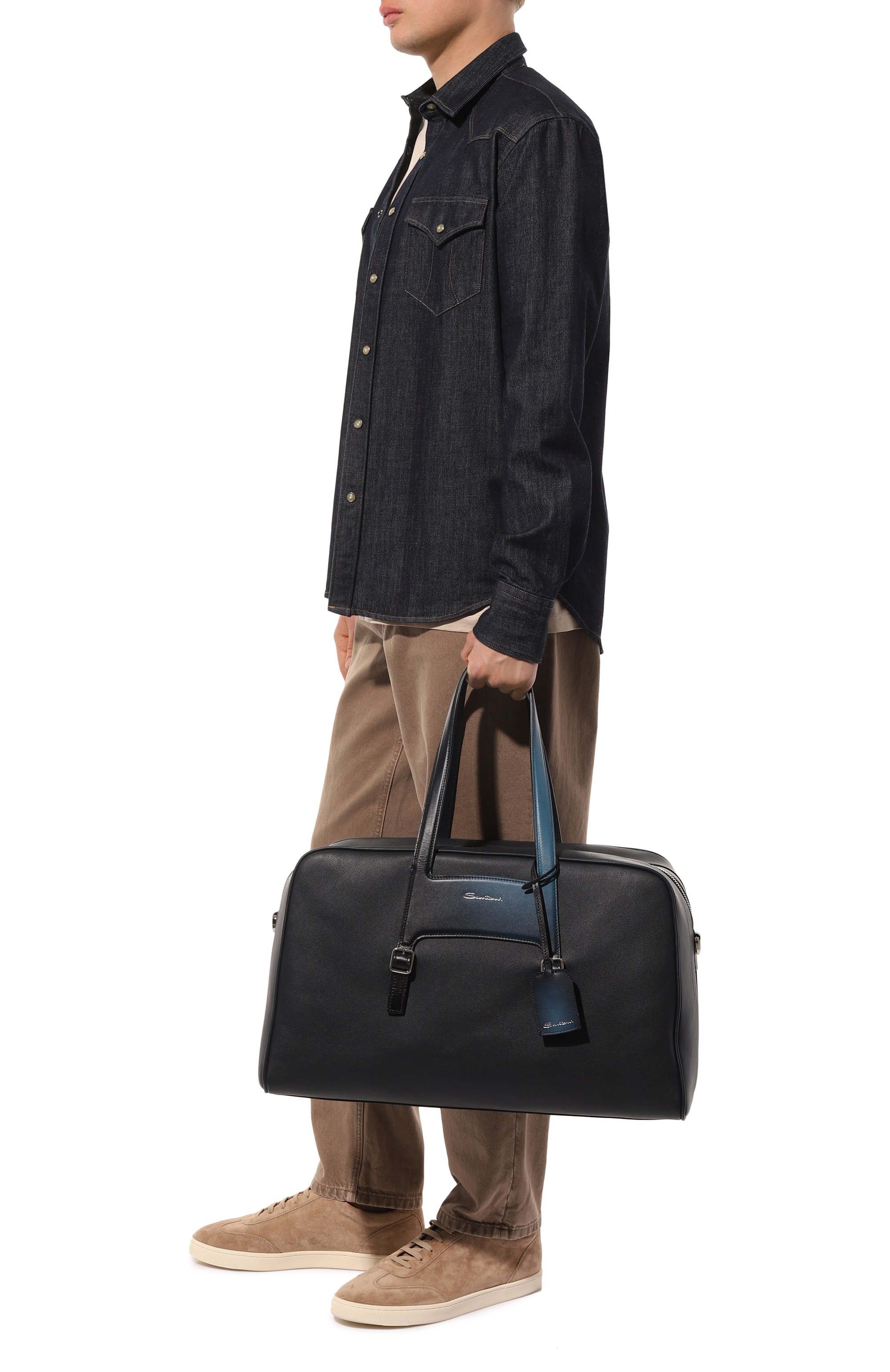 Дорожная сумка SANTONI, арт. UIBBA2419EN-ATU7U5S, фото 7