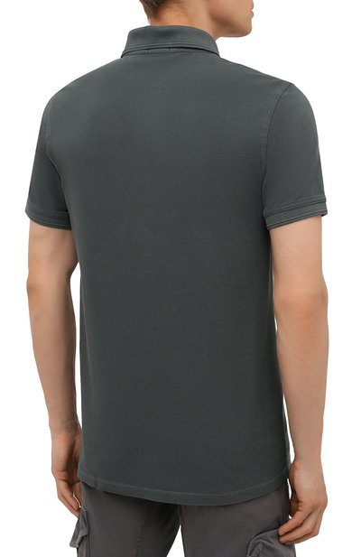 Хлопковое поло BOSS, арт. 50378365, фото 4