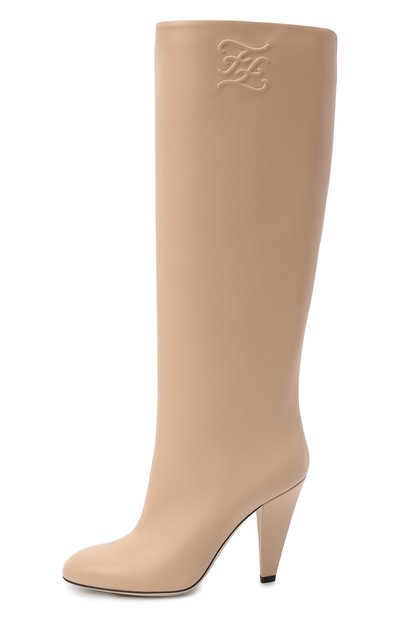 Кожаные сапоги FENDI, арт. 8W8177 AGDV, фото 4