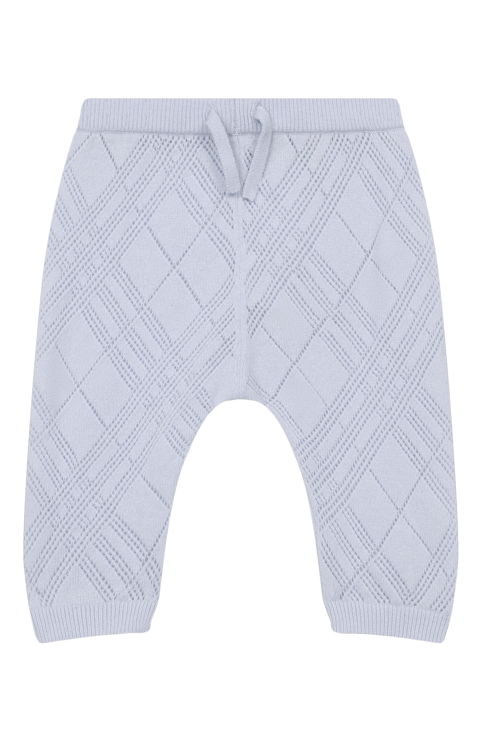 Комплект из кардигана и брюк BURBERRY голубого цвета по цене 75350 руб., арт. 8127224, фото 4 Комплект из кардигана и брюк BURBERRY, арт. 8127224, фото 4