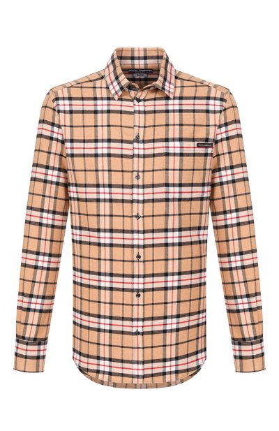 Мужская хлопковая рубашка DOLCE & GABBANA, арт. G5JZ9T/FQ5NC