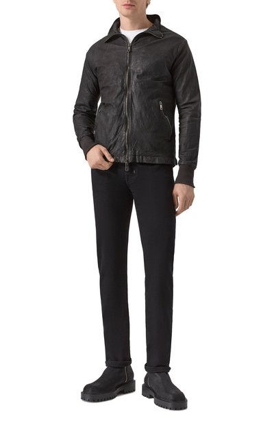Кожаная куртка GIORGIO BRATO, арт. GU25S24095NAPSTM, фото 2
