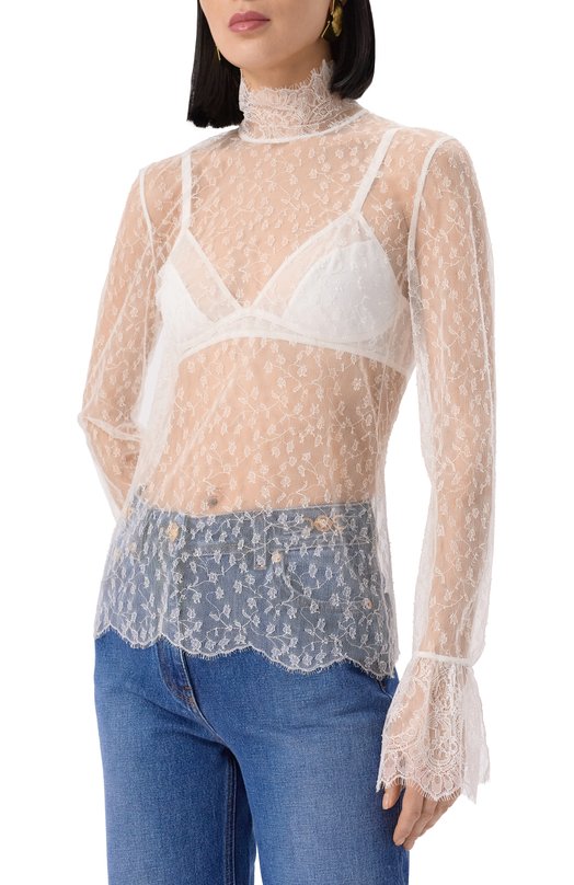 Топ Chloé CHC25SHT55398 Белый  CHC25SHT55398 Фото 3
