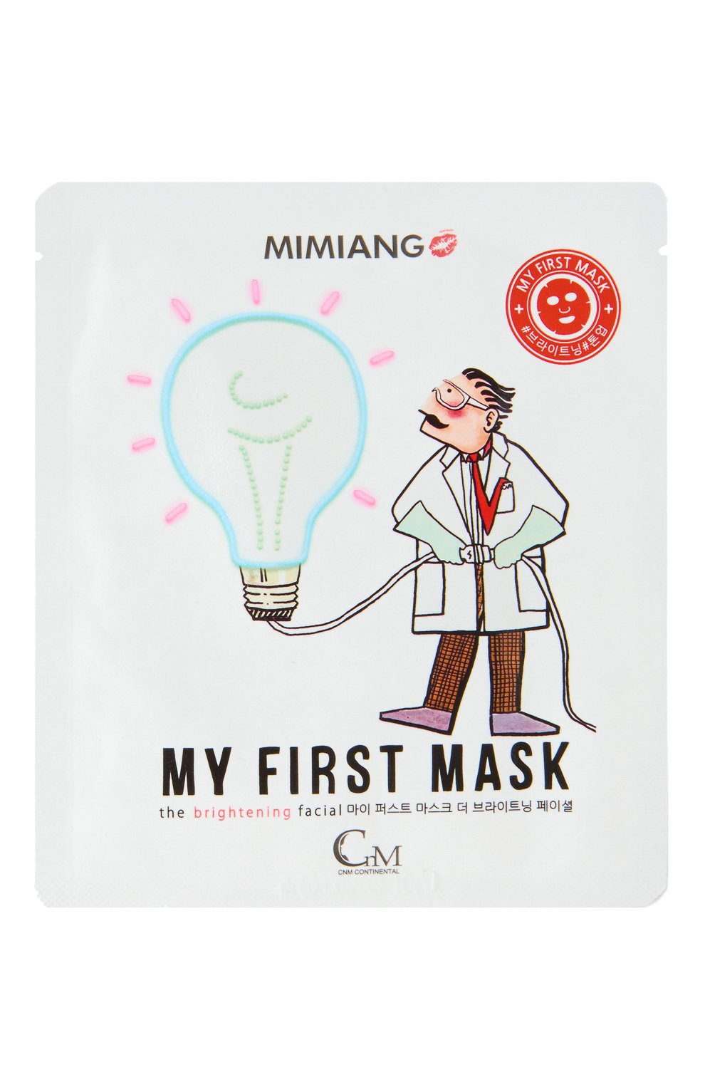 Маска для сияния my first mask MIMIANG бесцветного цвета по цене 280 руб., арт. 8809311914417, фото 1 Маска для сияния my first mask MIMIANG, арт. 8809311914417, фото 1