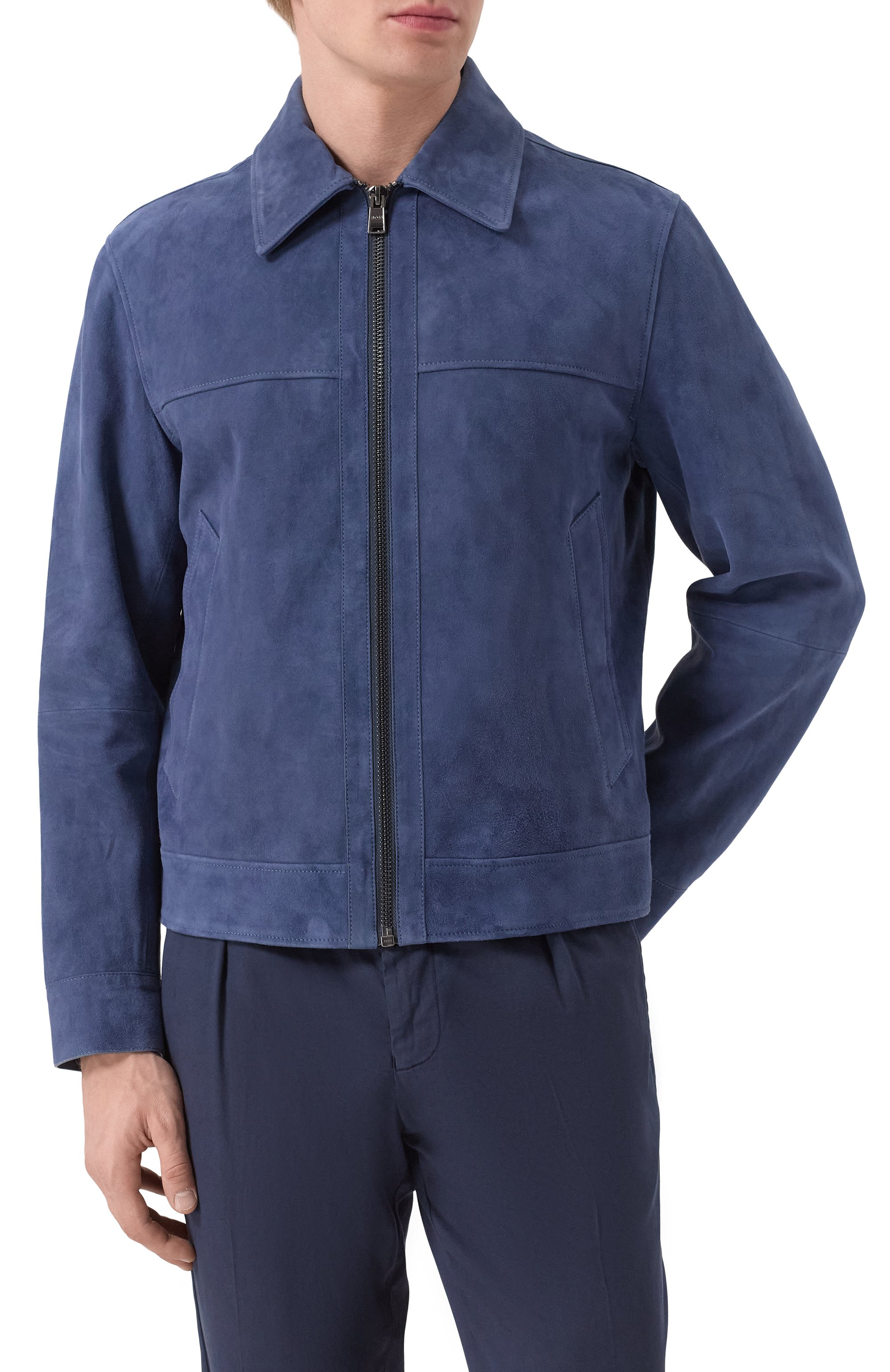 Замшевая куртка BOSS, арт. 50528014, фото 3