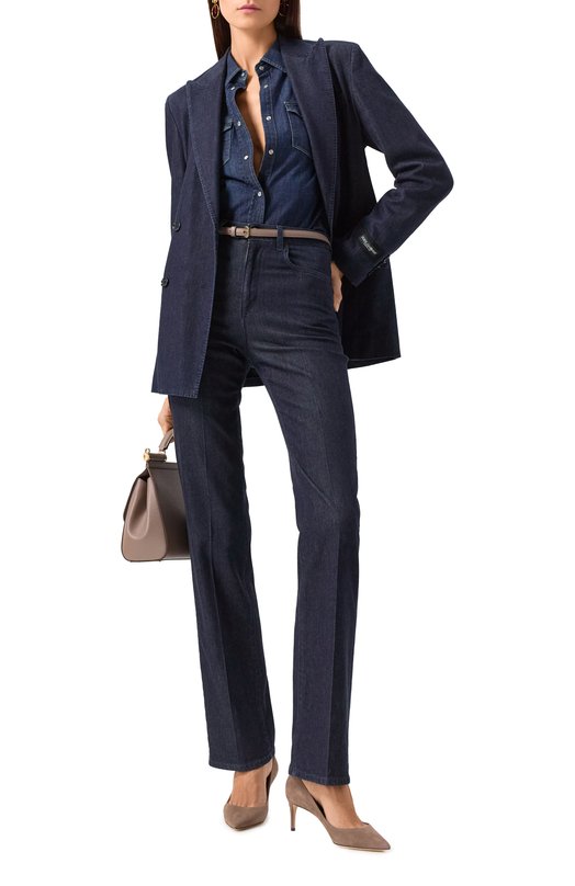 Замшевые туфли Cardinale 60 Dolce & Gabbana CD1839/B1275 Бежевый  CD1839/B1275 Фото 2