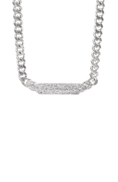 Цепь MM6 серебряного цвета по цене 42400 руб., арт. SM7UU0062 P6622, фото 3 Цепь MM6, арт. SM7UU0062 P6622, фото 3