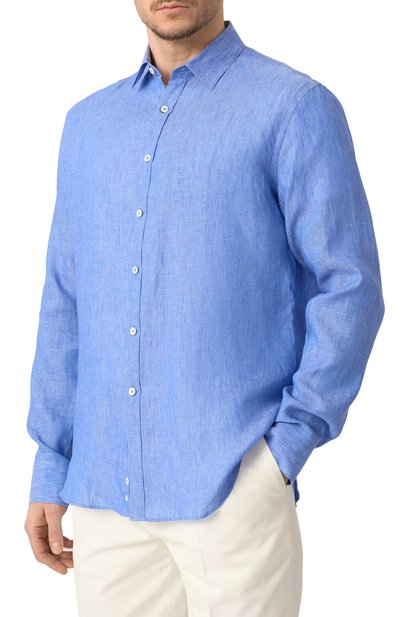 Льняная рубашка CANALI, арт. CSL7077/GL03099, фото 3