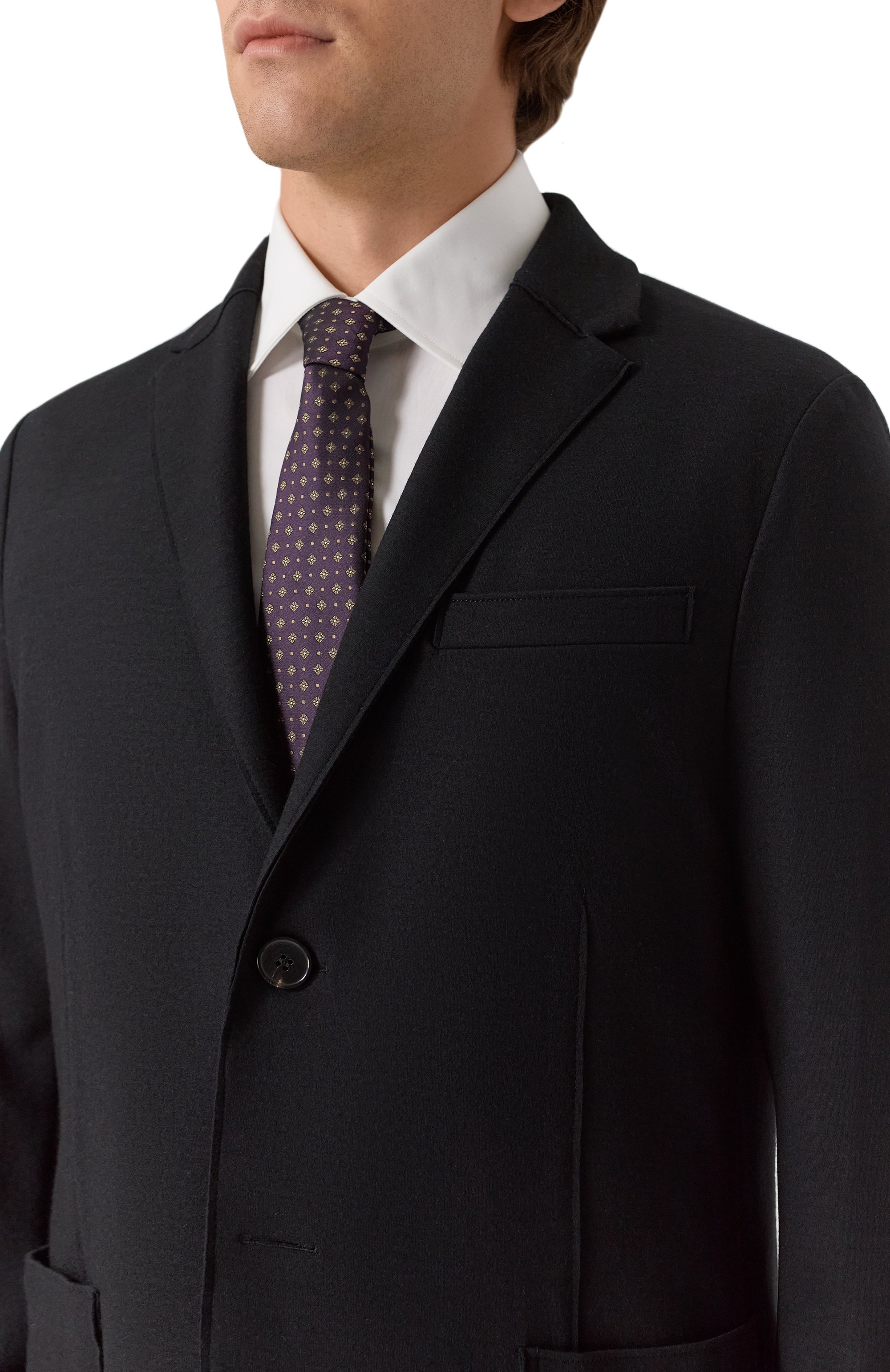 Шерстяной пиджак HARRIS WHARF LONDON, арт. CL7G27MYM, фото 6