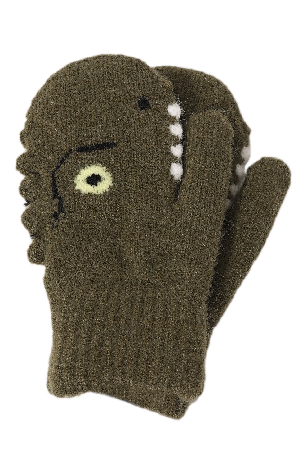 Варежки kenau MOLO хаки цвета по цене 2100 руб., арт. 7W23S105, фото 1 Варежки kenau MOLO, арт. 7W23S105, фото 1