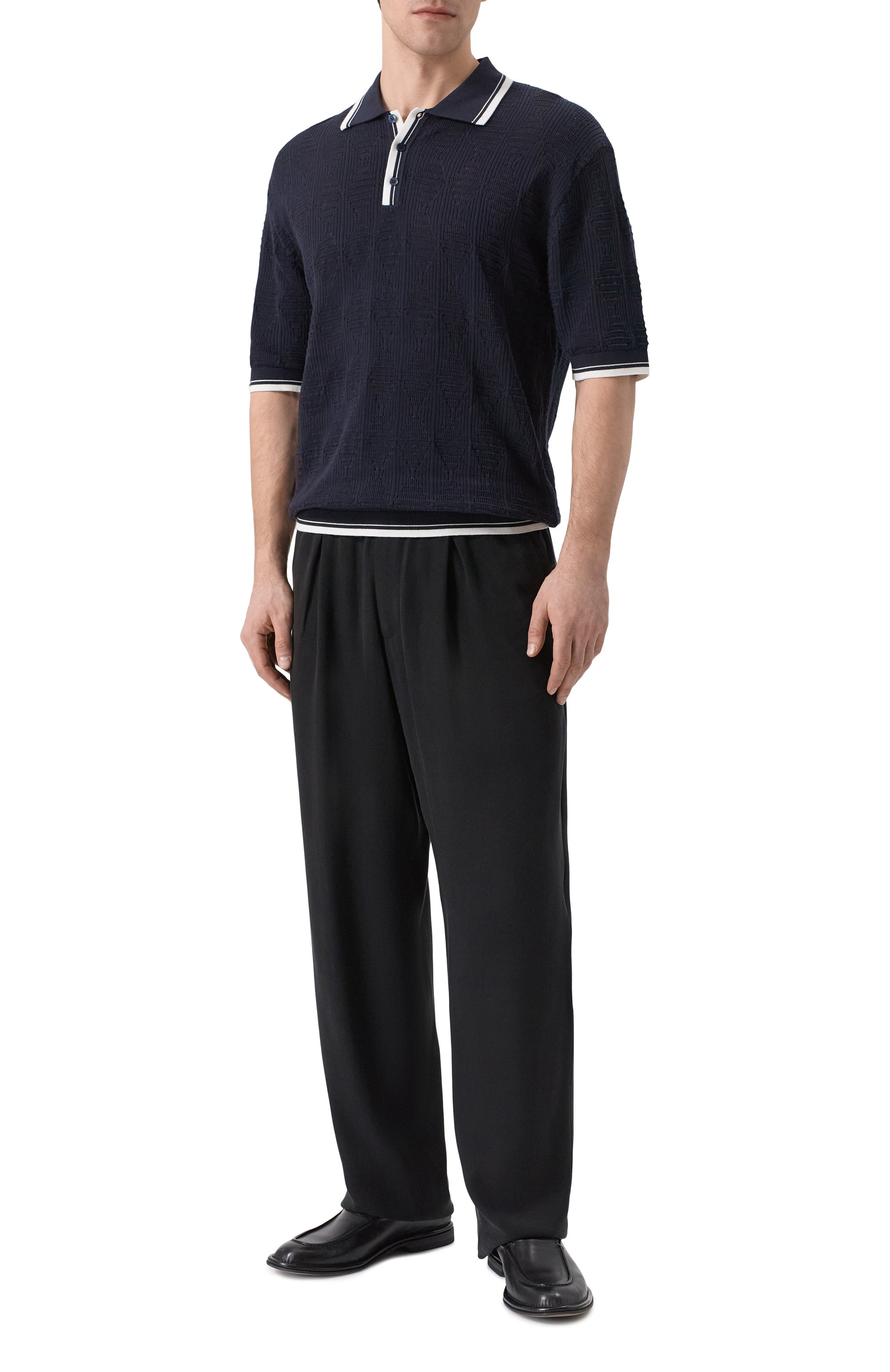 Хлопковое поло LANEUS, арт. S6LAMAKP009, фото 2