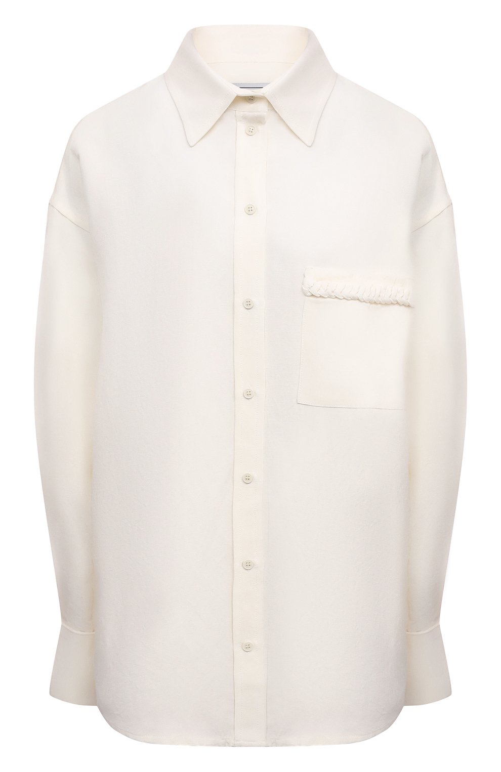 Рубашка из вискозы и льна FORTE DEI MARMI COUTURE, арт. 24SF1105-MC, фото 1