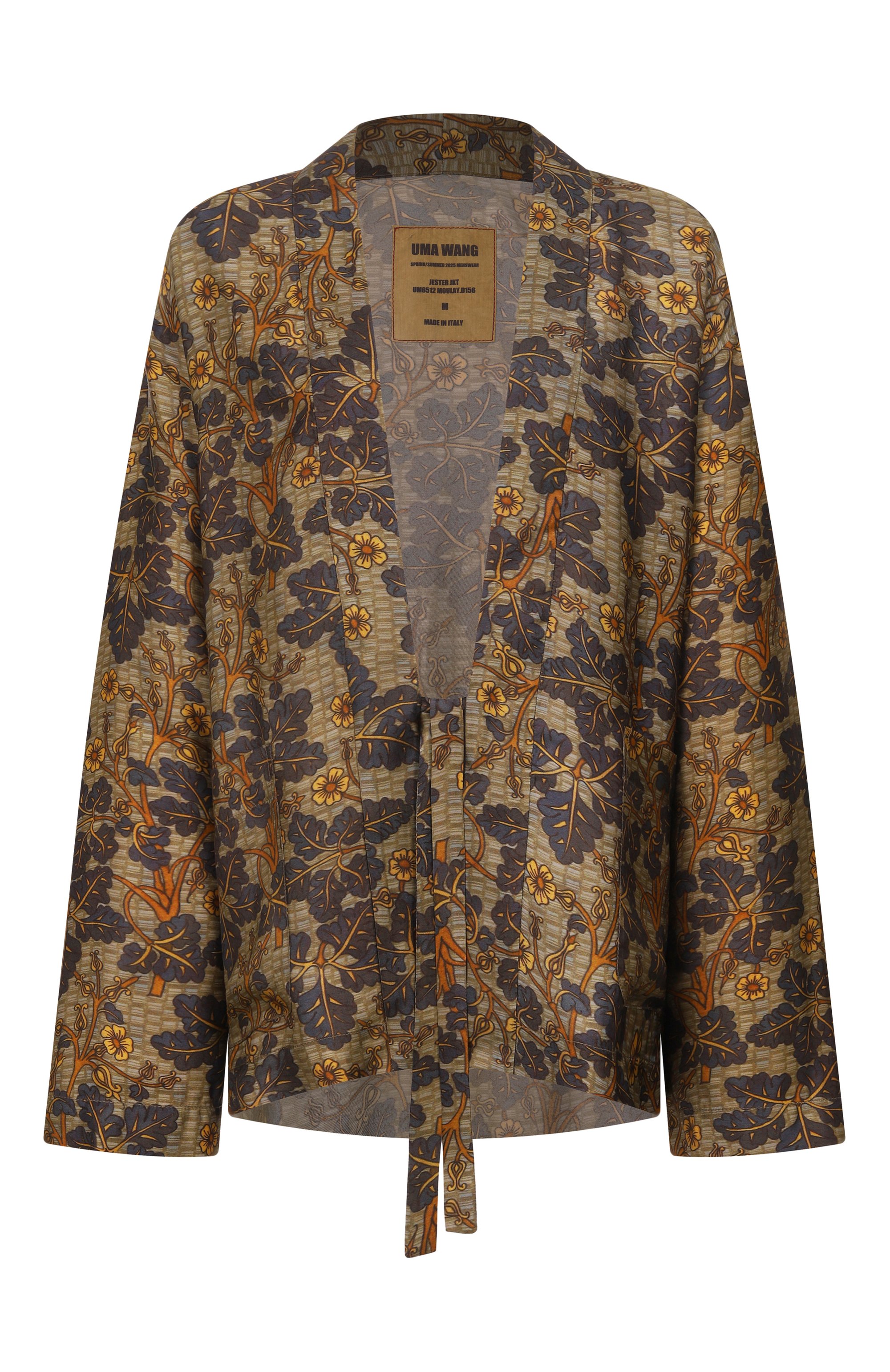 Кимоно UMA WANG хаки цвета по цене 106500 руб., арт. UM6512_1, фото 1 Кимоно UMA WANG, арт. UM6512_1, фото 1