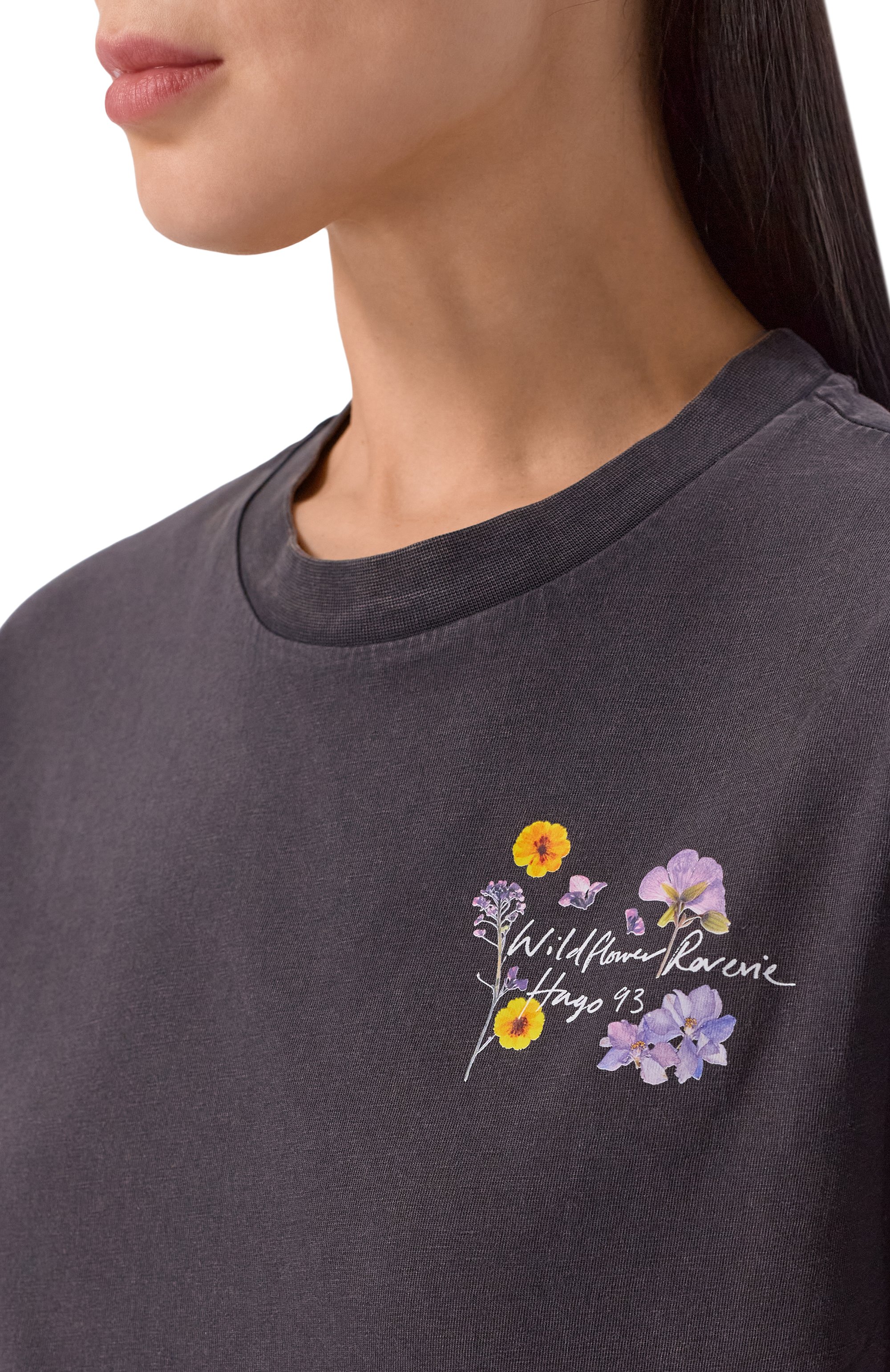 Хлопковая футболка HUGO, арт. 50555807, фото 5