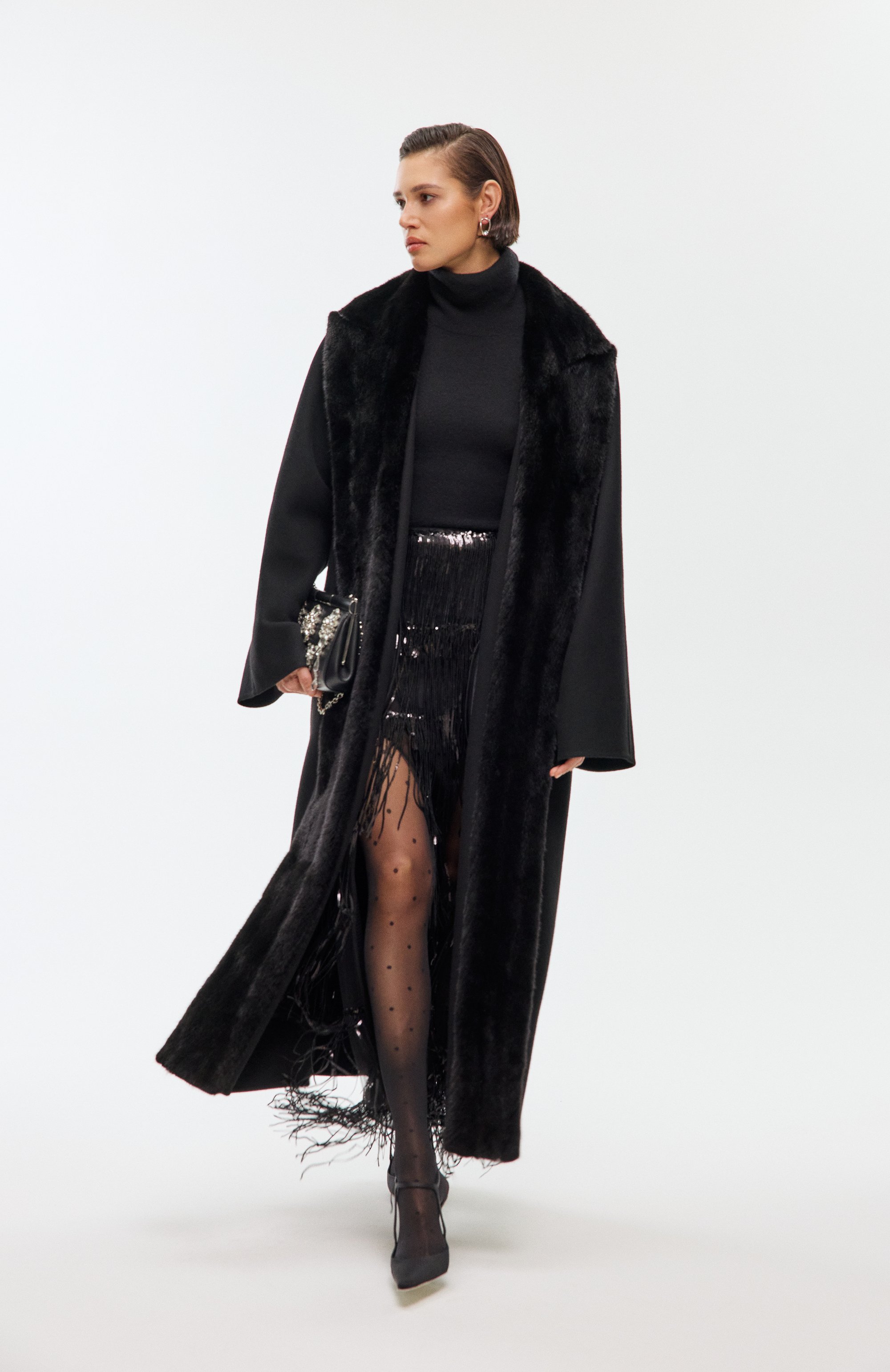 Текстильные туфли manon 110 SAINT LAURENT, арт. 840734/AAFAI, фото 7