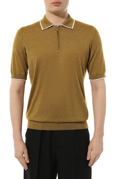 Поло из шерсти и шелка ZILLI, арт. KZP002M0345VHEM00, фото 3