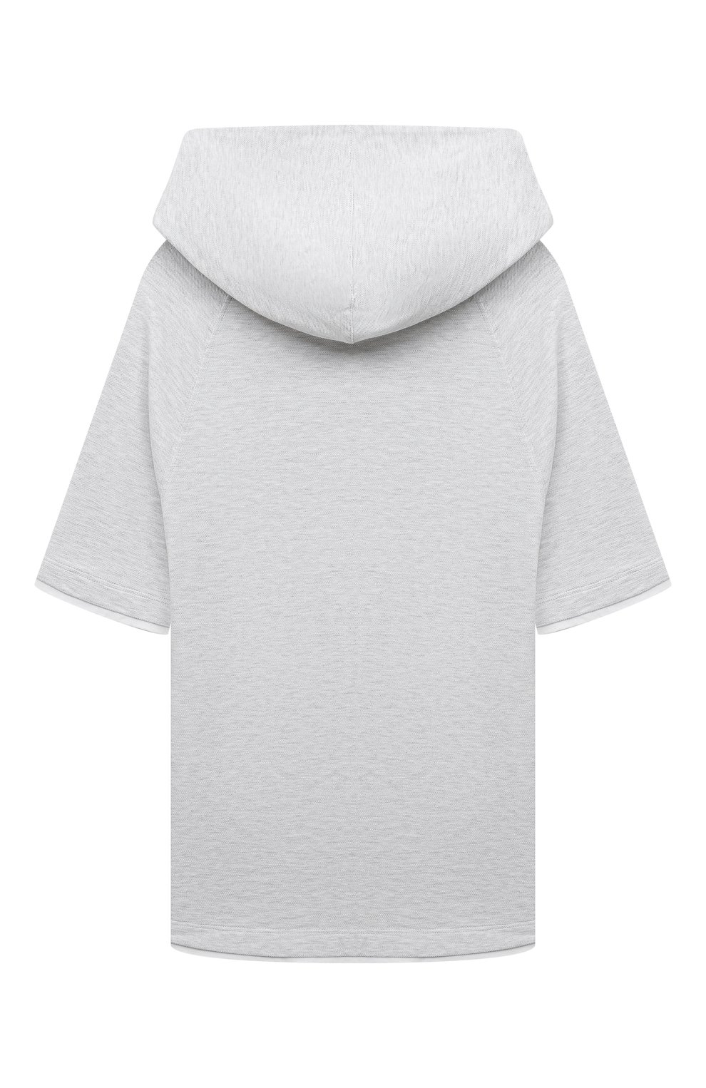 Хлопковая футболка BRUNELLO CUCINELLI, арт. BE854E169C, фото 2