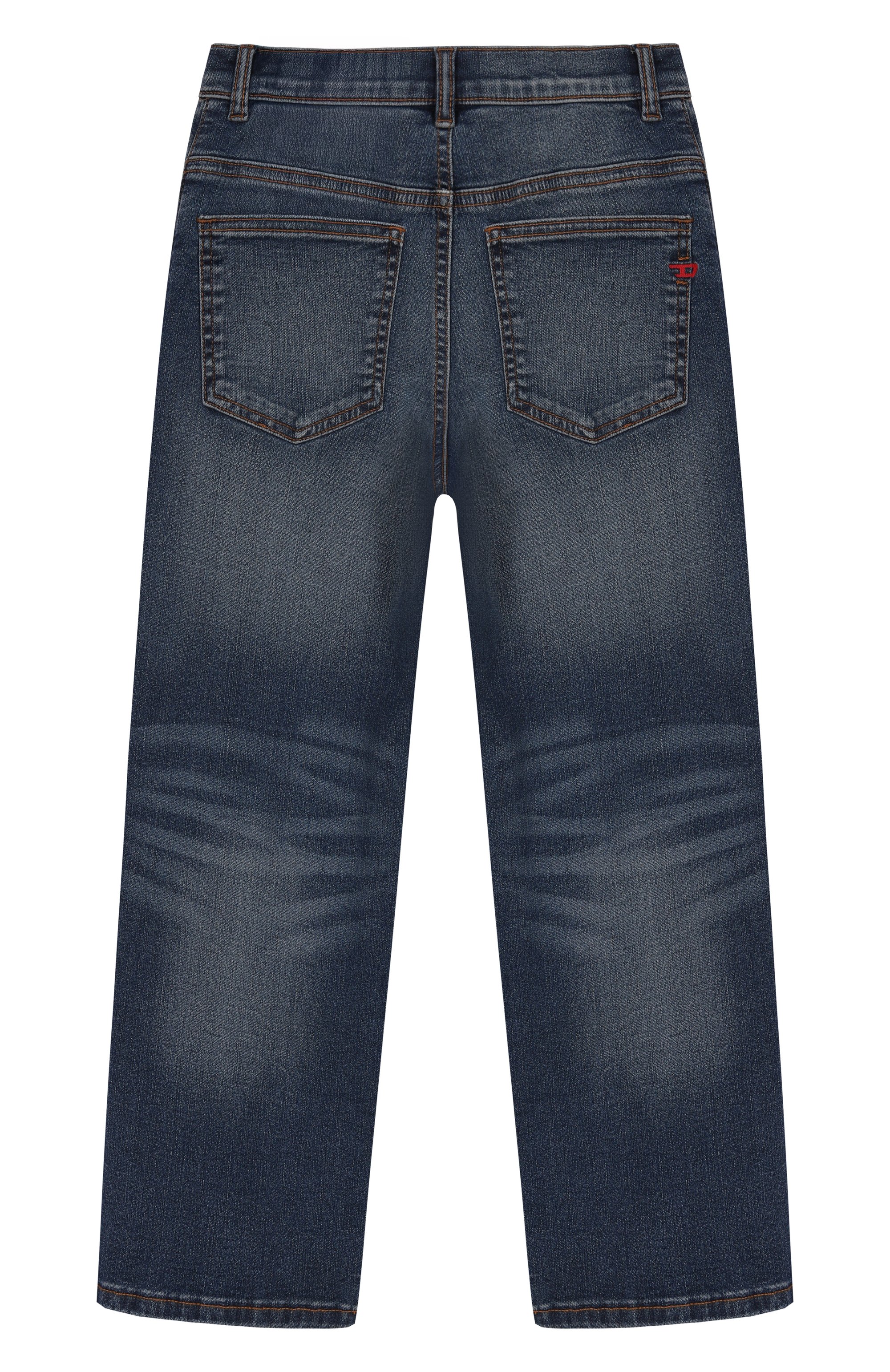 Джинсы DIESEL темно-синего цвета по цене 8470 руб., арт. J00818/KXBRA, фото 2 Джинсы DIESEL, арт. J00818/KXBRA, фото 2