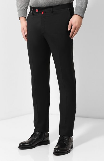 Шерстяные брюки KITON, арт. UFPP79K06R68, фото 3
