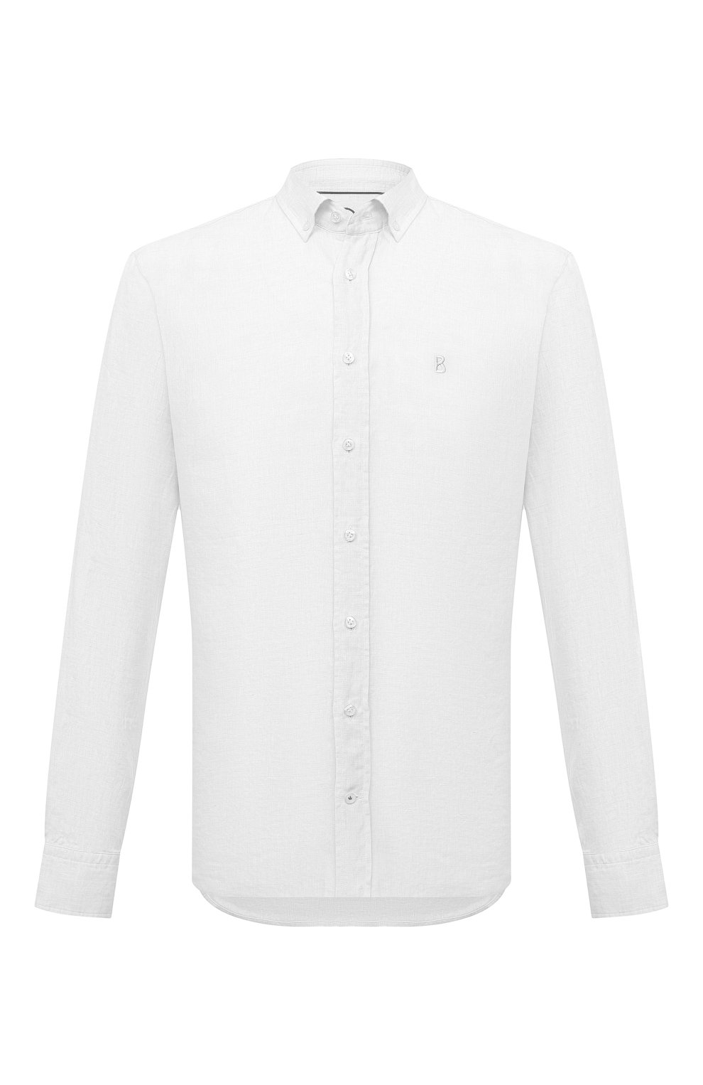 Льняная рубашка BOGNER белого цвета по цене 21800 руб., арт. 58712973, фото 1 Льняная рубашка BOGNER, арт. 58712973, фото 1