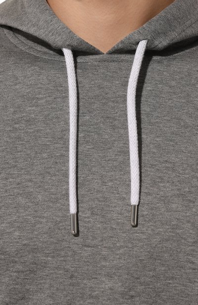 Худи из хлопка и кашемира BRUNELLO CUCINELLI, арт. MM831B2333, фото 5