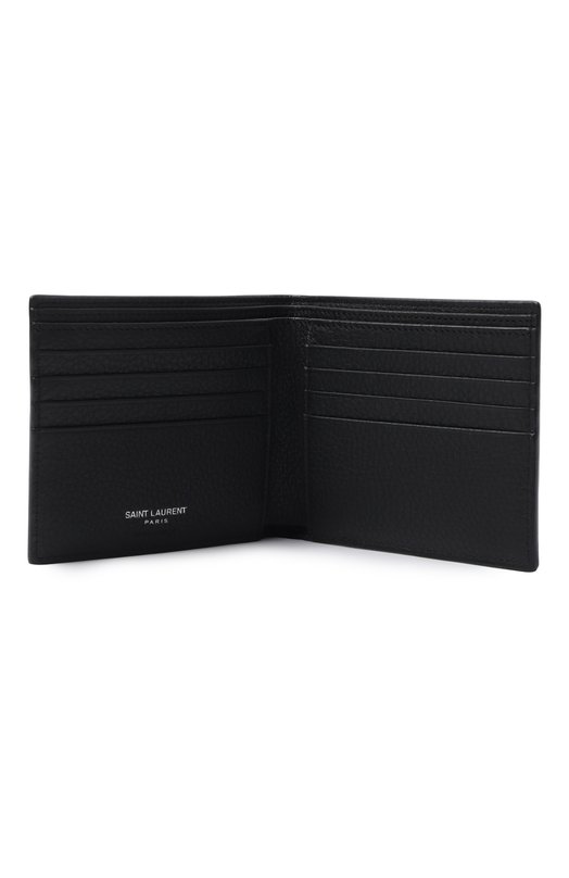 Кожаное портмоне Saint Laurent 847954/AAELP Чёрный  847954/AAELP Фото 3
