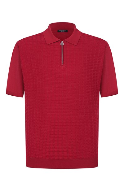 Мужская поло из шелка и хлопка STEFANO RICCI, арт. K212038P31/F26194_004