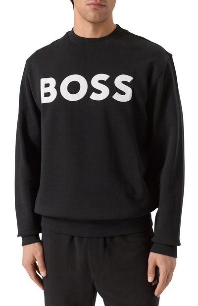 Хлопковый свитшот BOSS ORANGE, арт. 50487133, фото 3