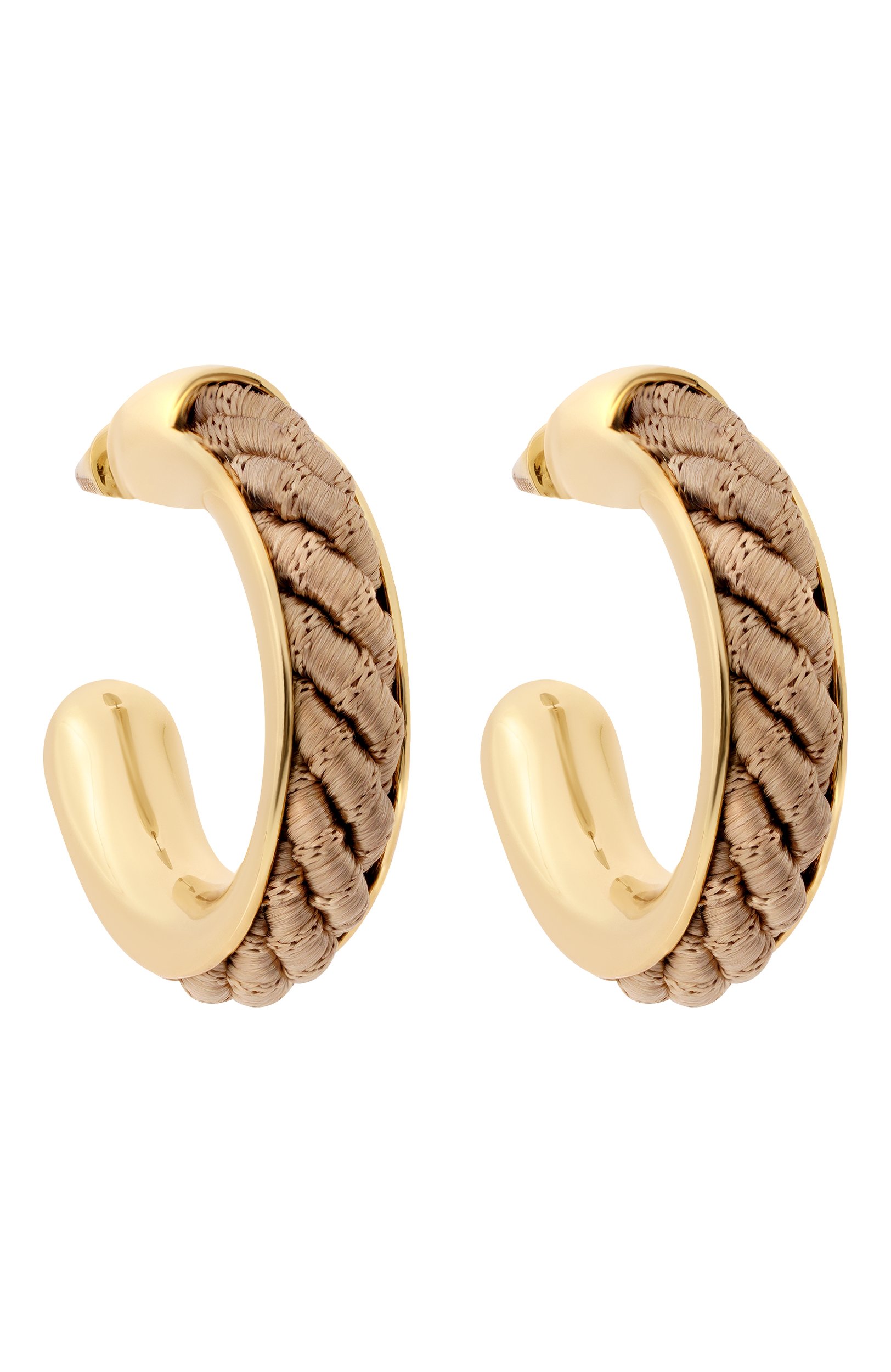 Серьги EDDIE BORGO бежевого цвета по цене 29950 руб., арт. ER930302TAU, фото 3 Серьги EDDIE BORGO, арт. ER930302TAU, фото 3