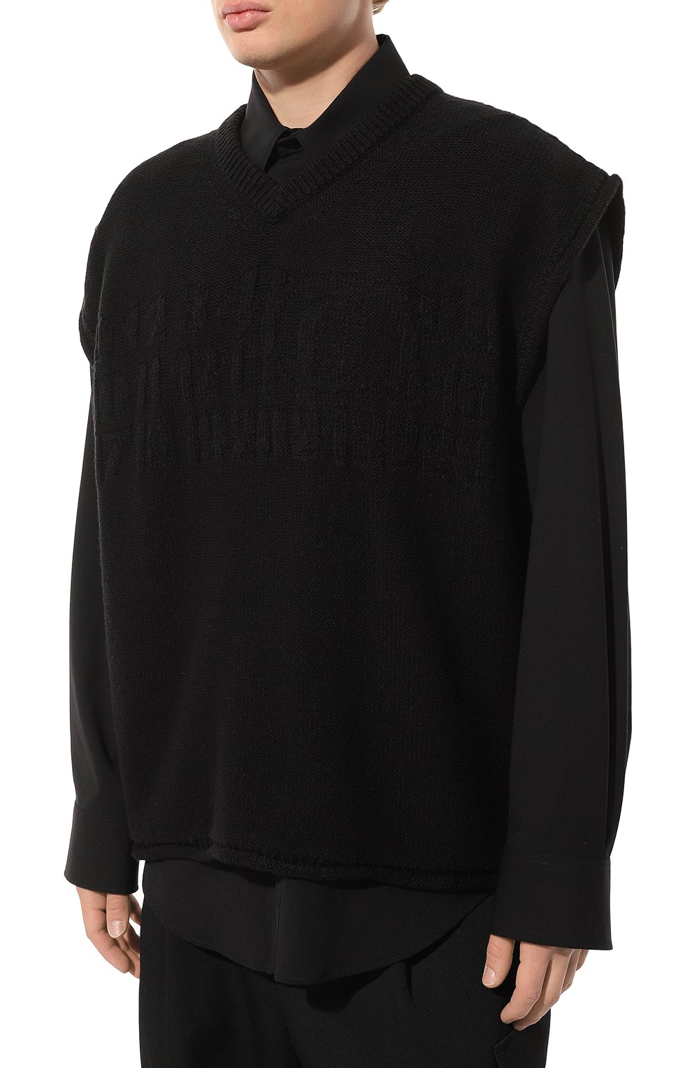 Шерстяной жилет MM6, арт. S52FB0081/S18286, фото 3