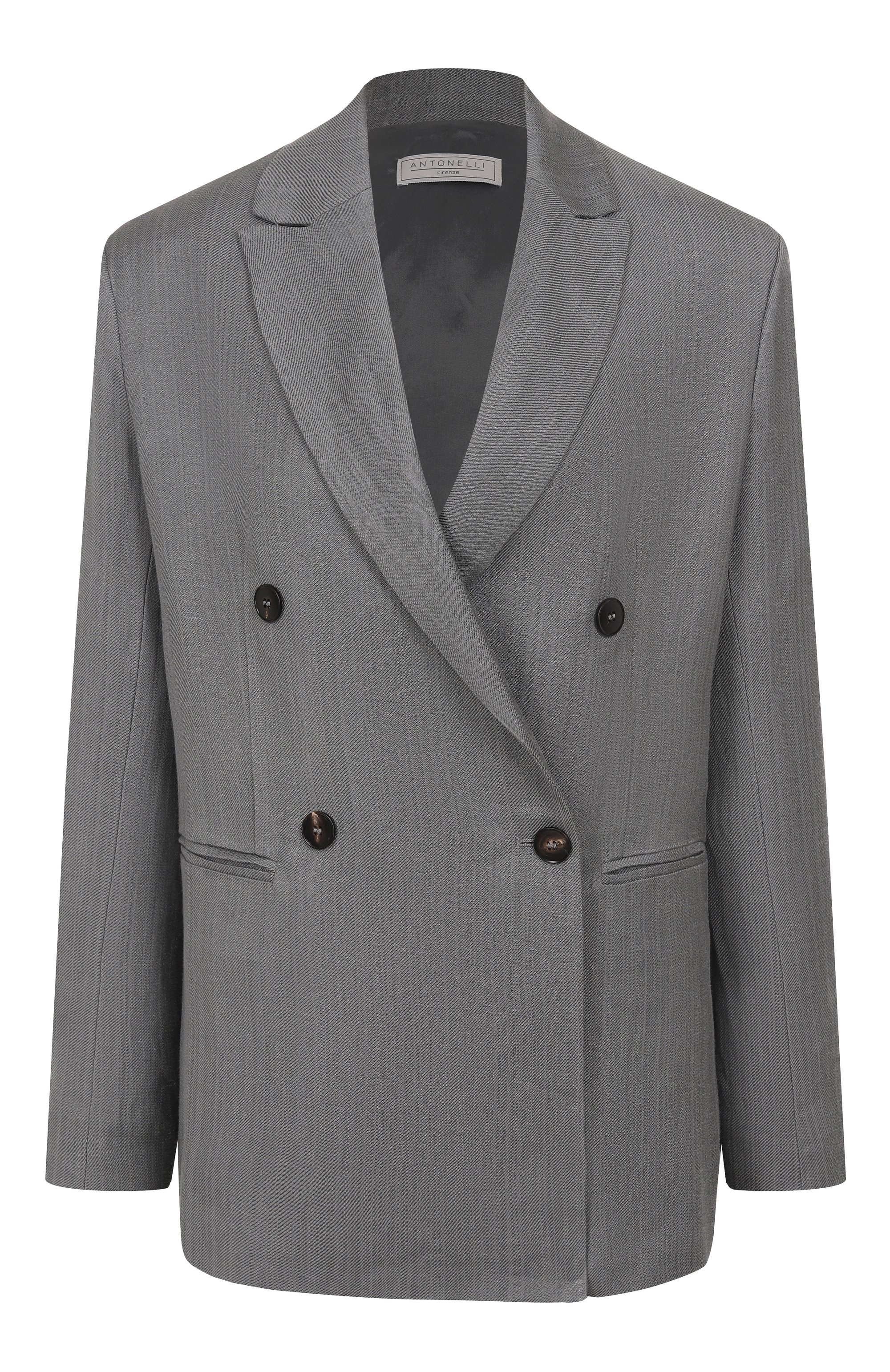 Жакет из вискозы и льна ANTONELLI FIRENZE, арт. N3835/974, фото 1