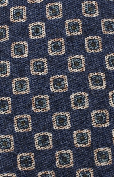 Галстук из смеси шерсти и шелка с узором KITON, арт. UCRVKLC02F38, фото 3