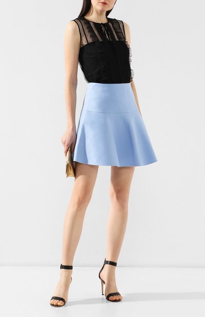 Хлопковая юбка REDVALENTINO, арт. RR0RA2L0/3M7, фото 2