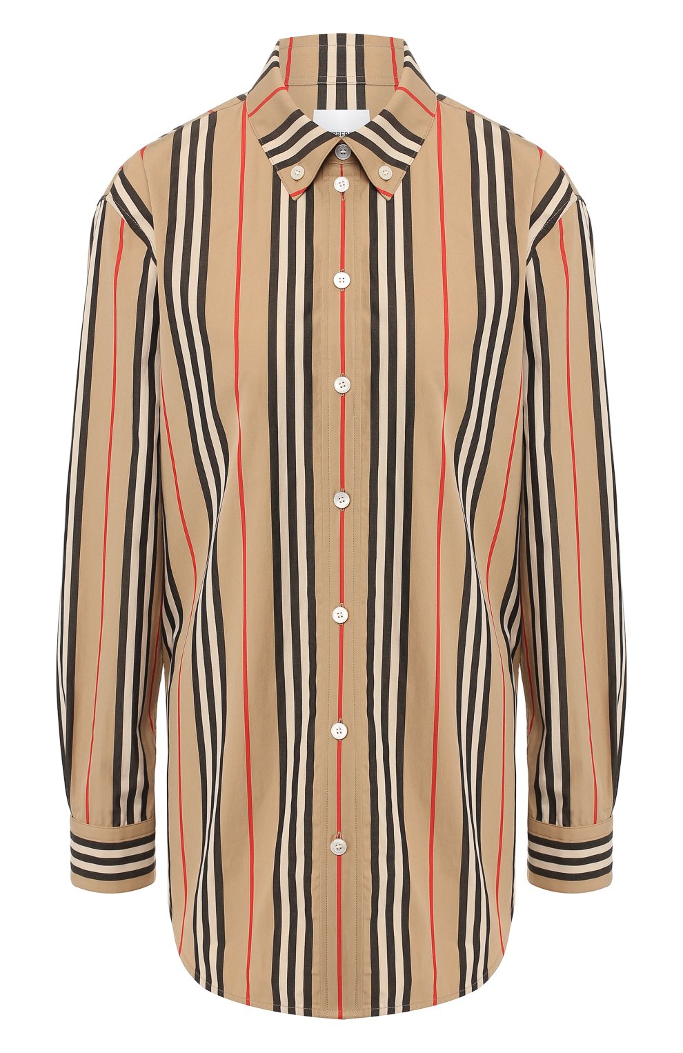 Хлопковая р убашка BURBERRY, арт. 8011359, фото 1