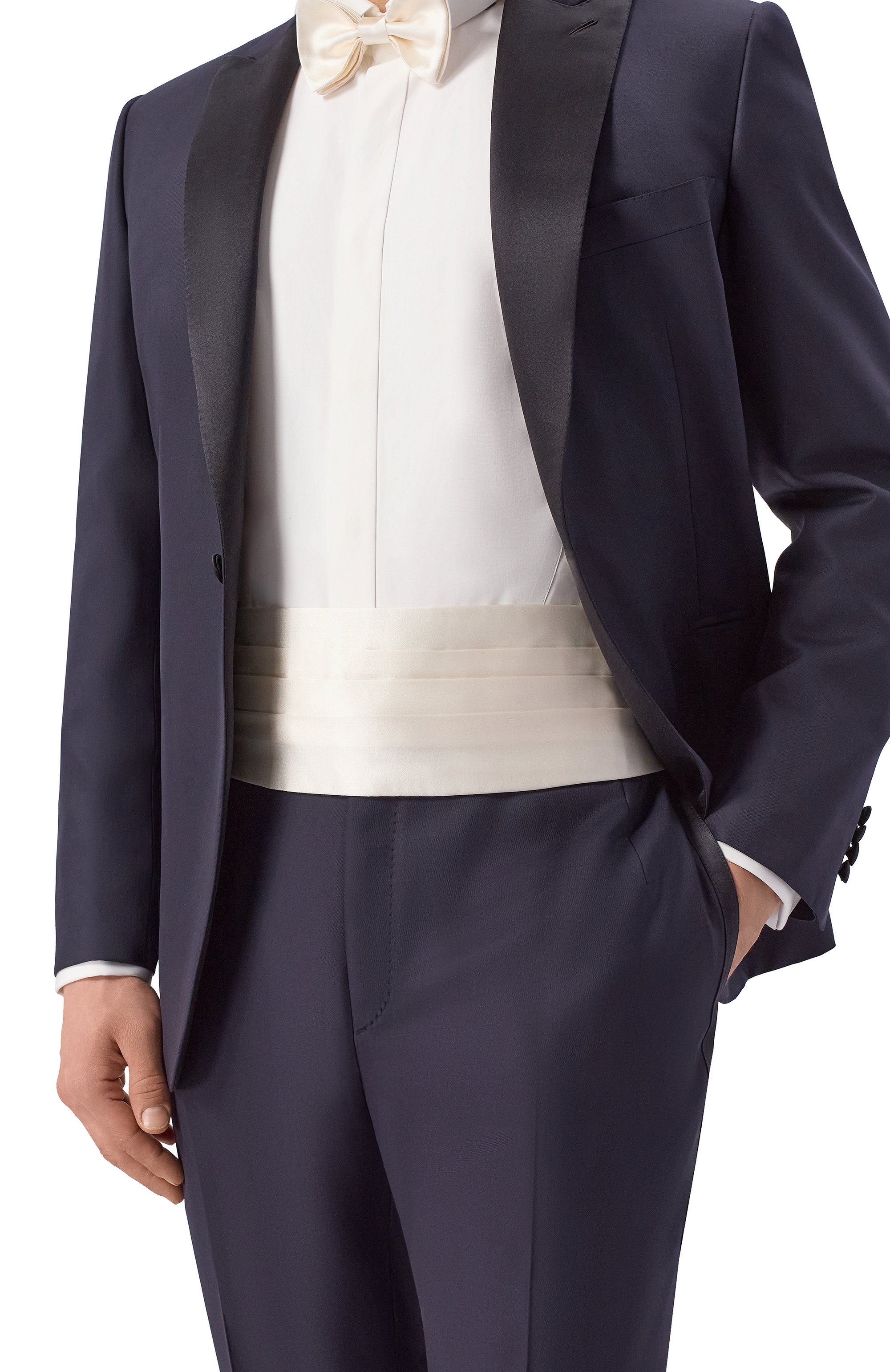 Шелковый камербанд CORNELIANI, арт. 27U917/2720480, фото 2