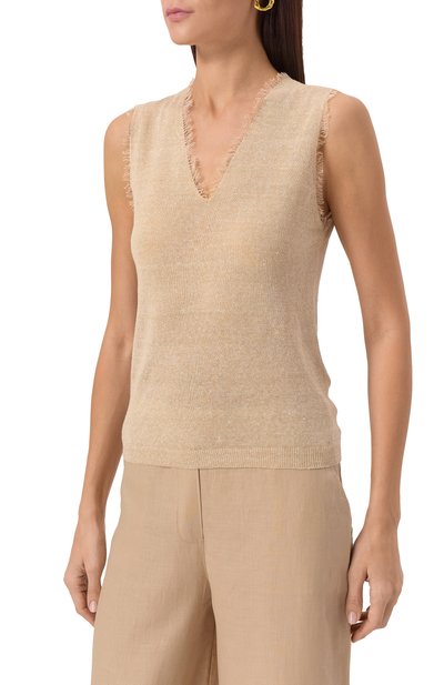 Льняной топ GRAN SASSO, арт. 57248/24848, фото 3