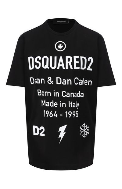 Женская хлопковая футболка DSQUARED2, арт. S75GD0106/S23009